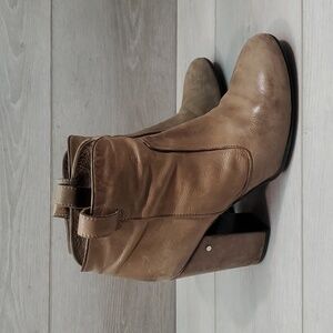 Laurence Dacade Womens Ankle Leather Heels Booys shoes sz 40/10